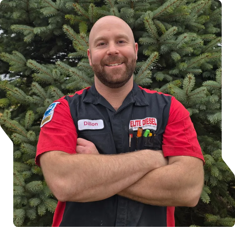 Dillon Cunningham, Owner & Technician, At Elite Diesel & Automotive Repair